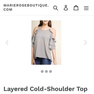 Layered Cold-Shoulder Top